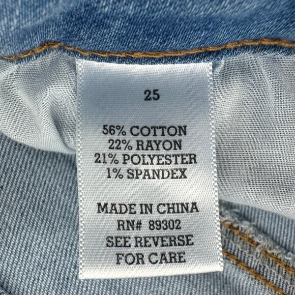 Altar’d State Jeans Women’s 28 Patchwork Flared High Rise Stretch Boho Hippie - Picture 9 of 11